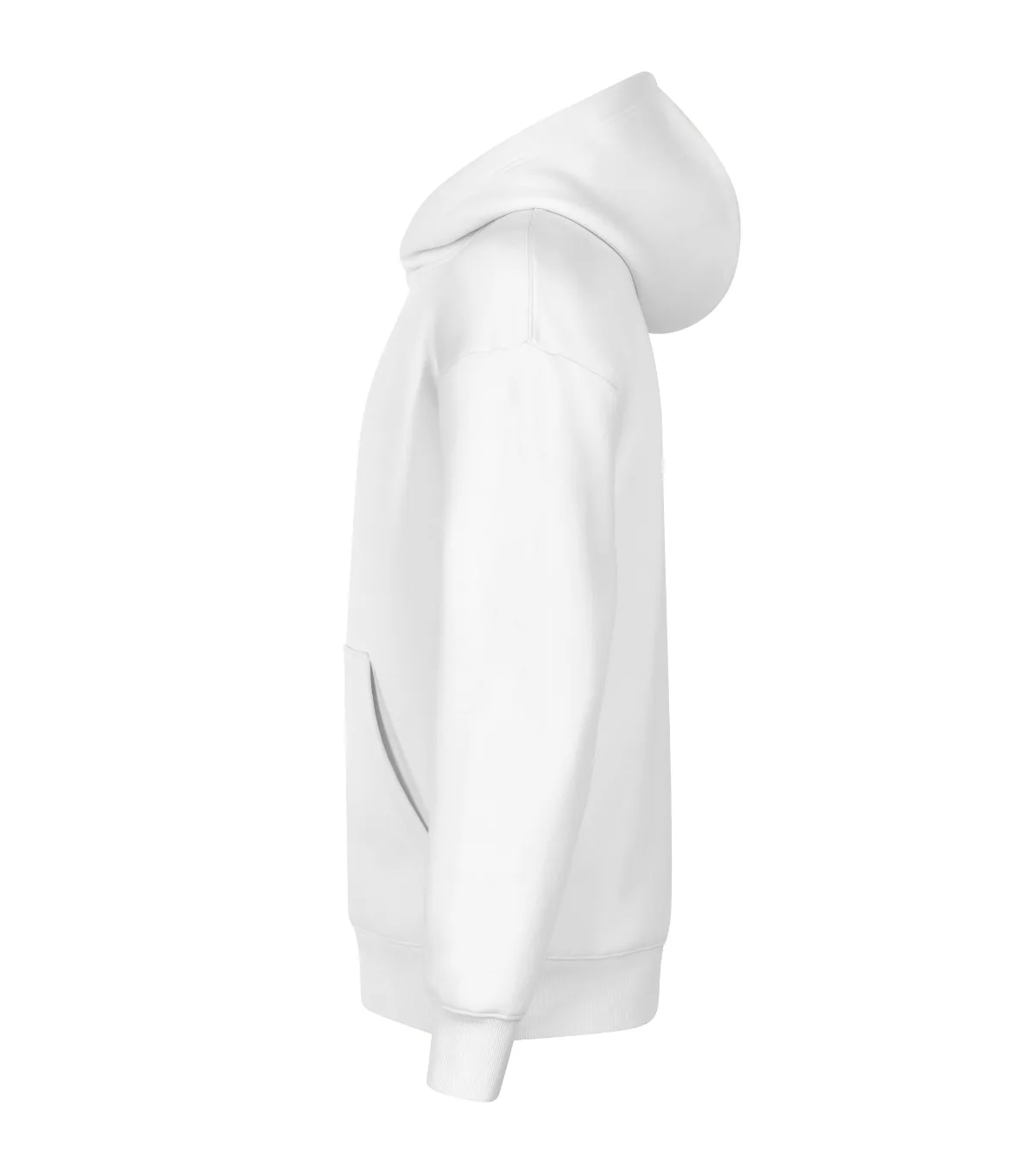 Mikina MALFINI Vibe Hoodie 431, unisex, bílá - Obrázek 3