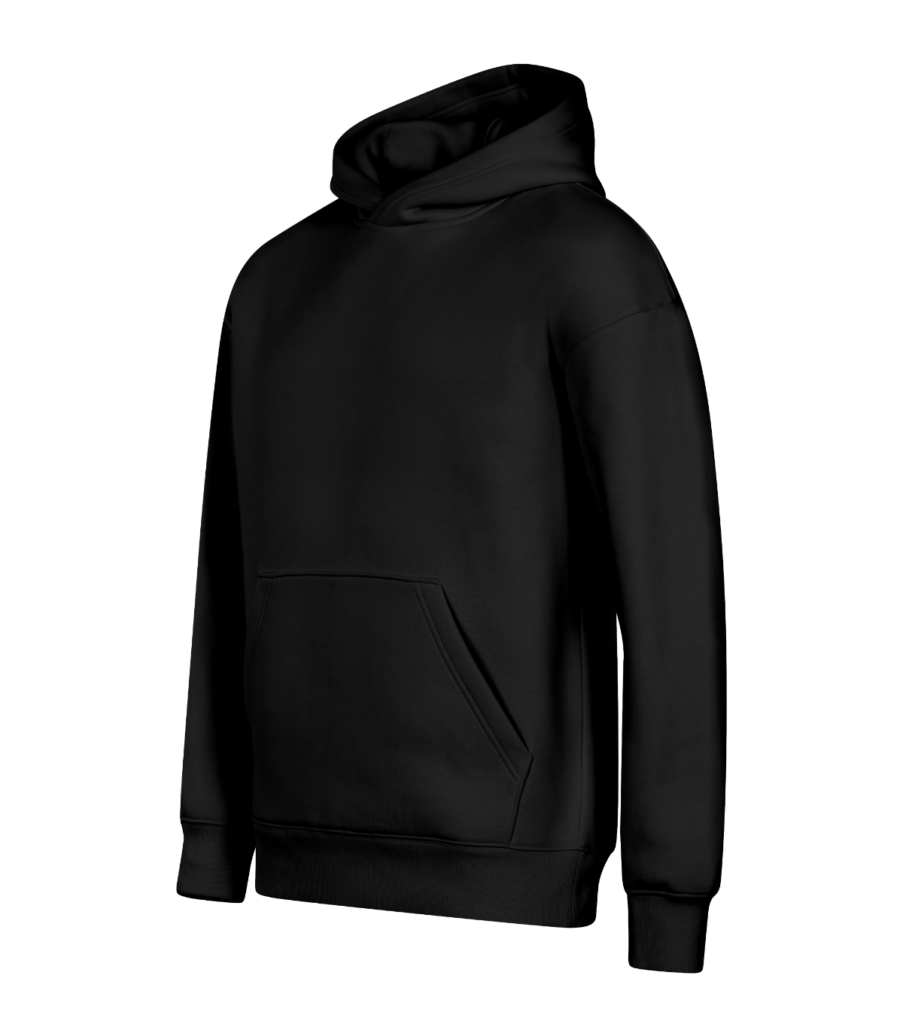 Mikina MALFINI Vibe Hoodie 431, unisex, černá