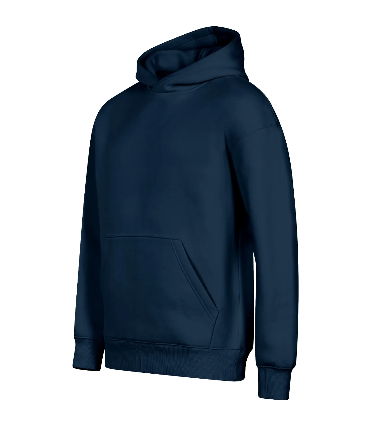 Mikina MALFINI Vibe Hoodie 431, unisex, námořní modrá