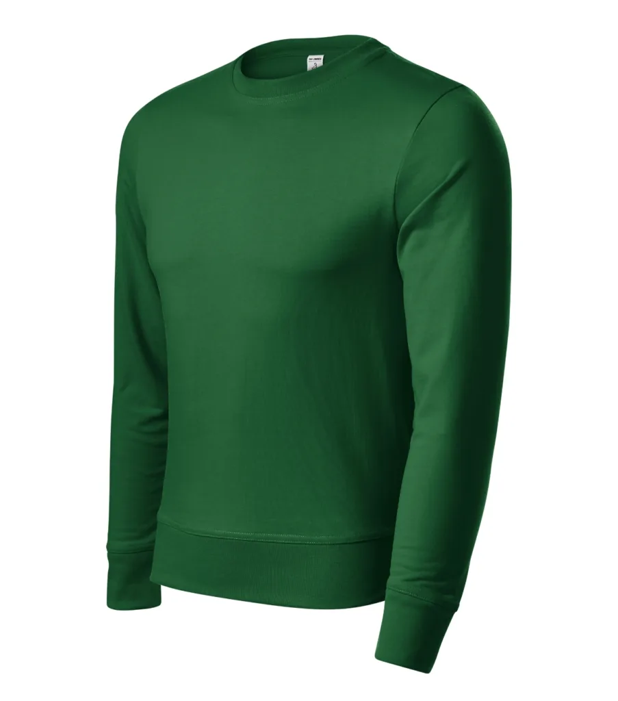 Mikina PICCOLIO Zero P41, unisex, lahvově zelená