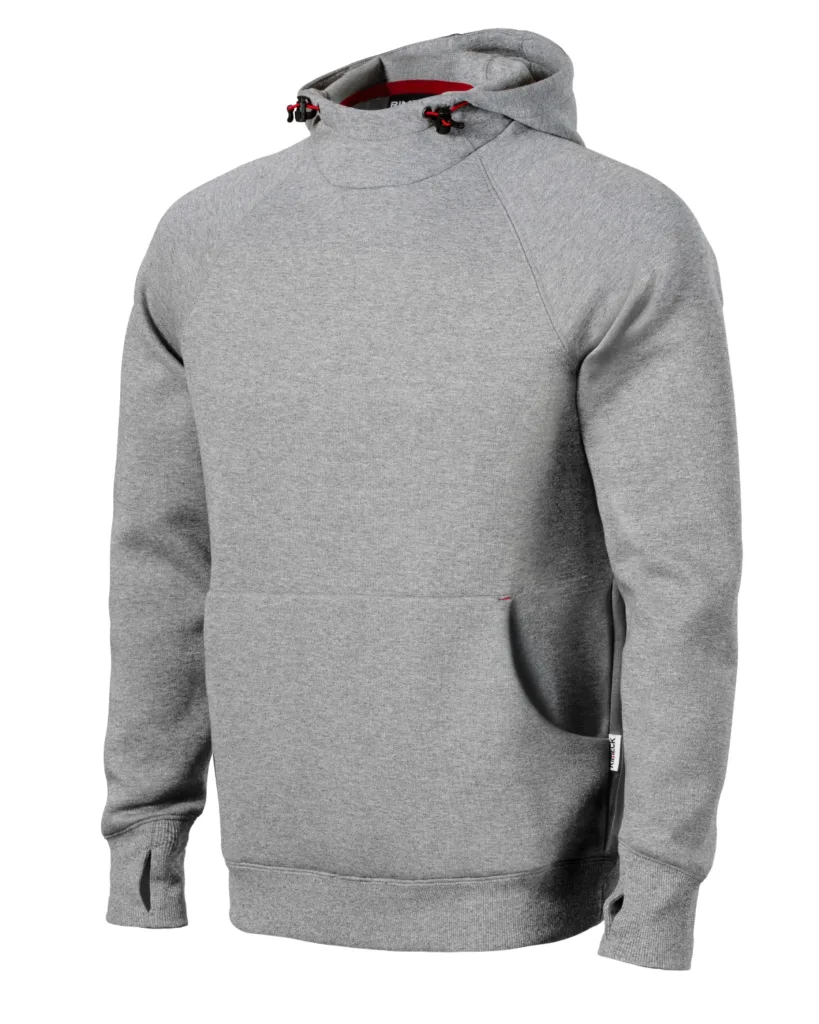 Mikina RIMECK Vertex Hoodie W43, pánská, tmavě šedý melír