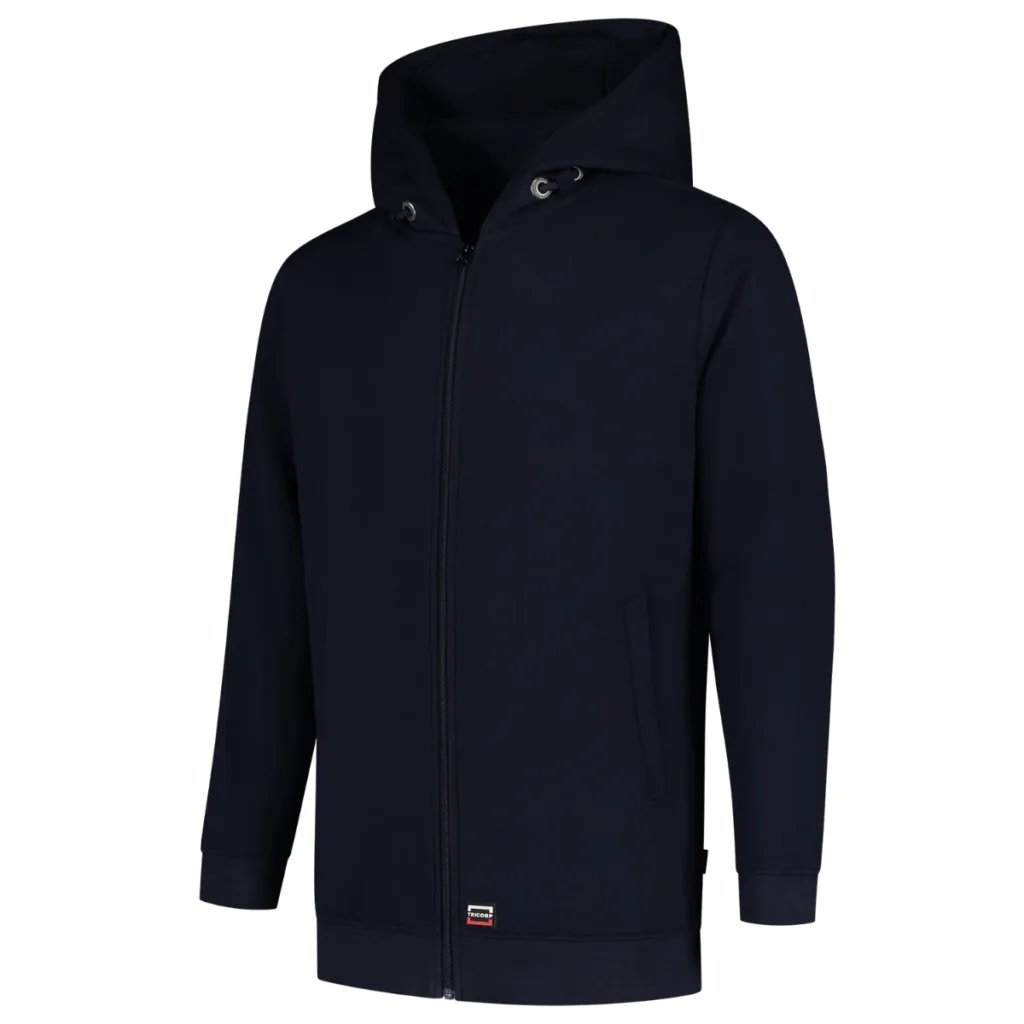 Mikina TRICORP Hooded Sweat Jacket Washable 60°C T44, unisex, ink