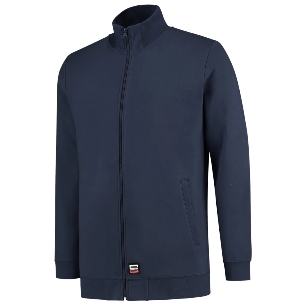 Mikina TRICORP Sweat Jacket Washable 60 °C T45, unisex, ink