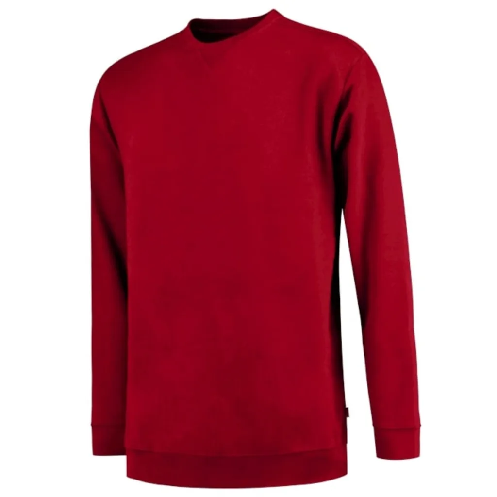 Mikina TRICORP Sweater Washable 60 °C T43, unisex, červená