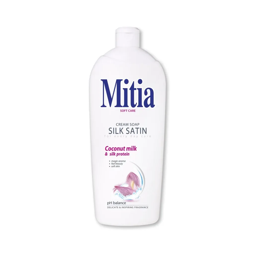 Mitia tekuté mýdlo 1L mix vůně