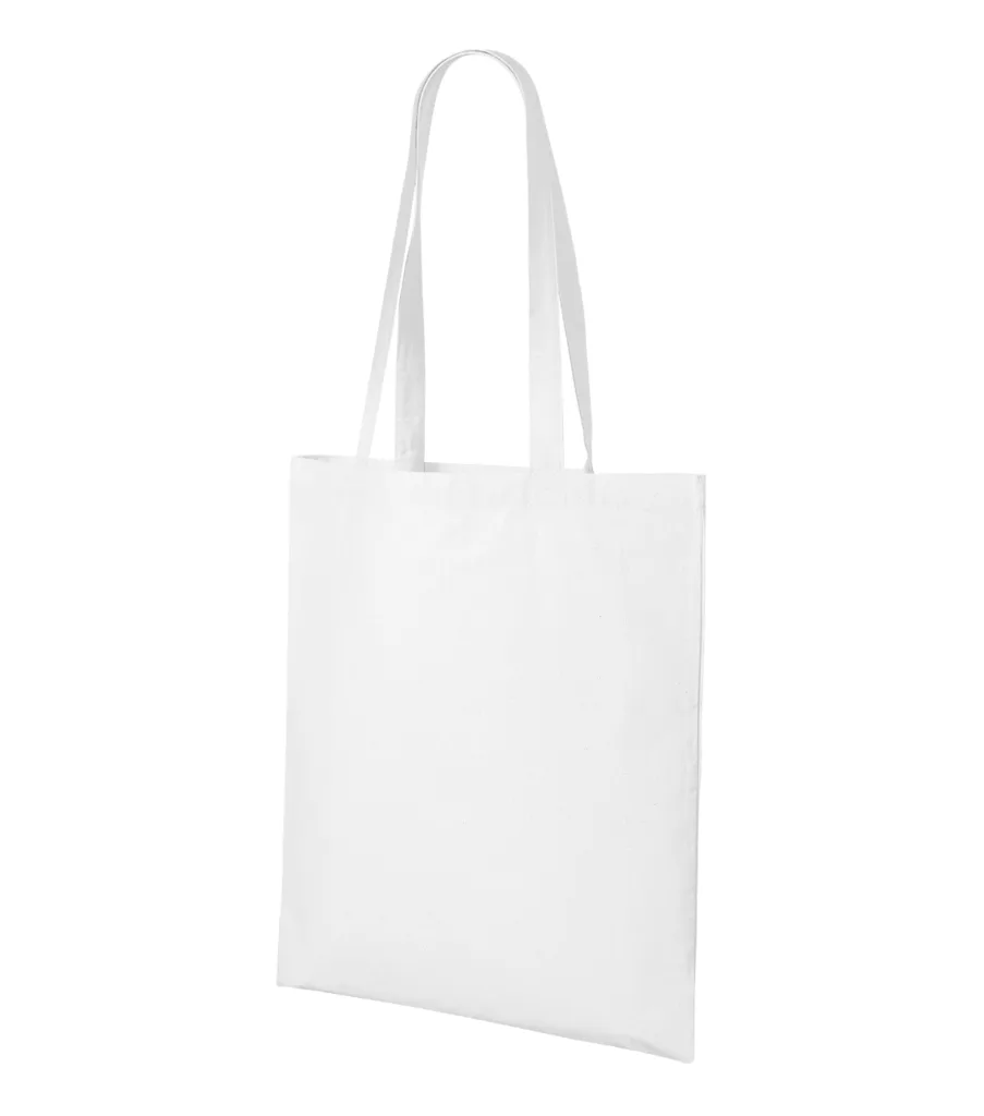 Nákupní taška MALFINI Shopper 921, unisex, bílá