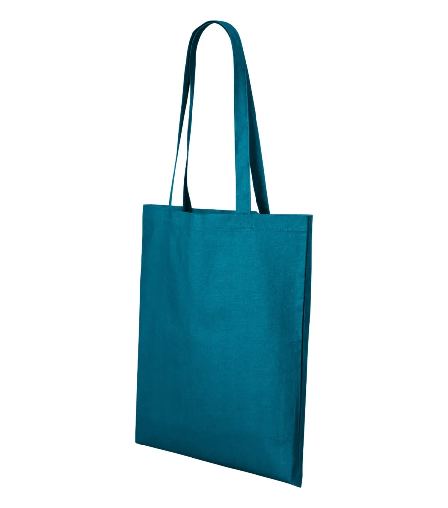 Nákupní taška MALFINI Shopper 921, unisex, petrolejová