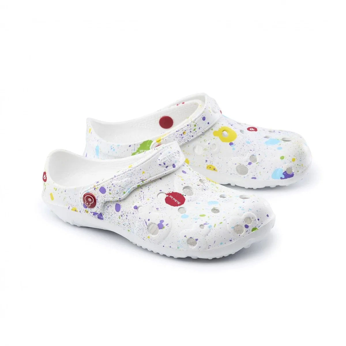Obuv Schu'zz Globule 0029, bílá – kaňky