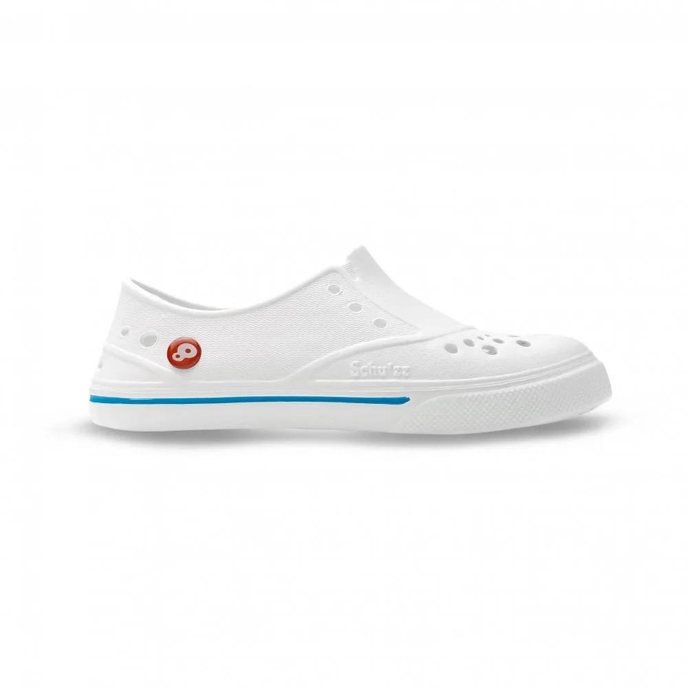 Obuv Schu'zz Sneaker'zz 0088, bílá potisk modrý pruh - Obrázek 2