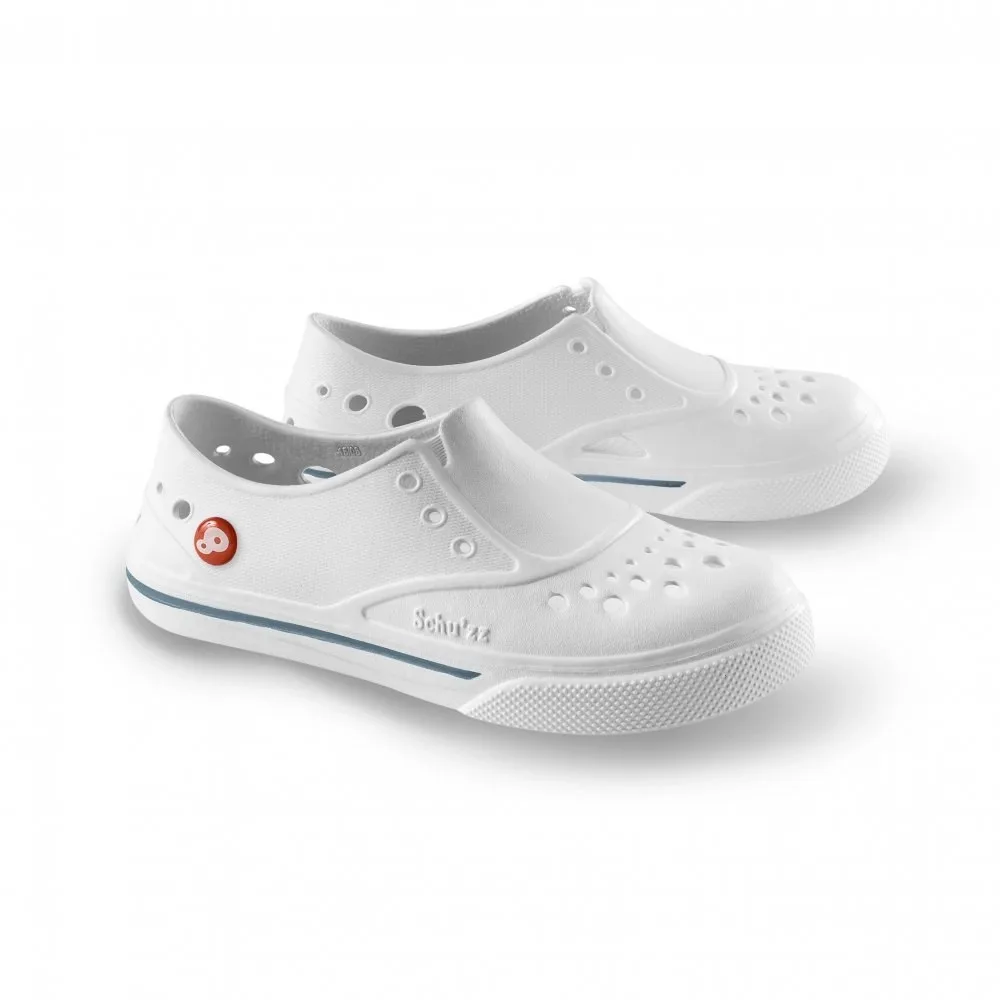 Obuv Schu'zz Sneaker'zz 0088, bílá potisk šedý pruh