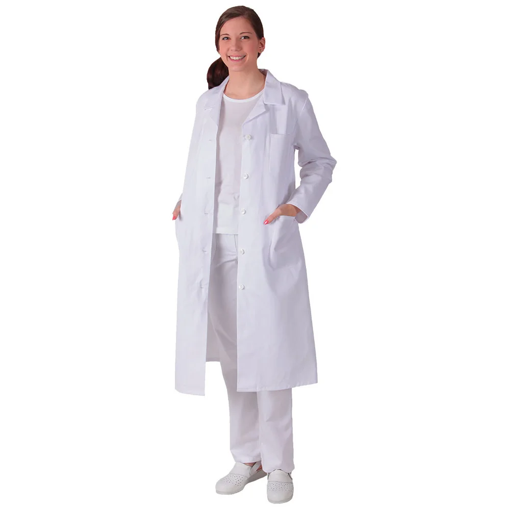 Plášť TRADETEX 0030, dámský, výška 170 cm, bílá