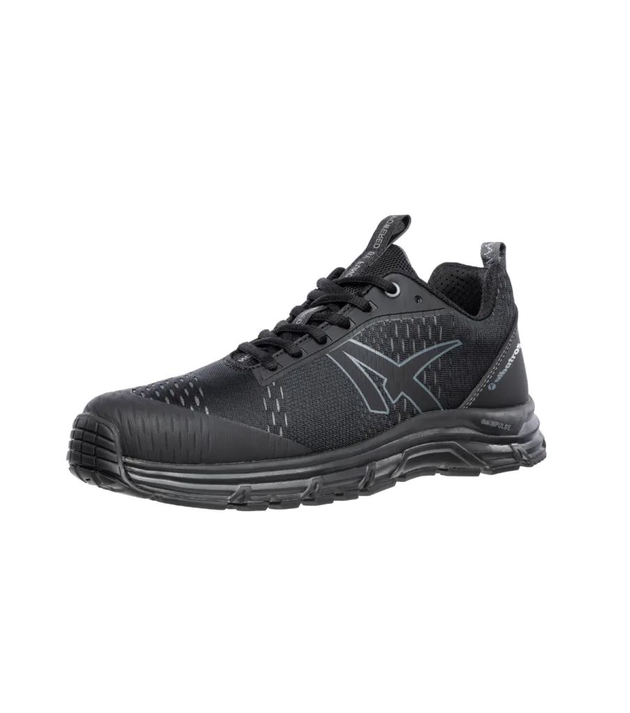 Polobotky ALBATROS AER55 ST BLACK LOW S26, unisex, černá