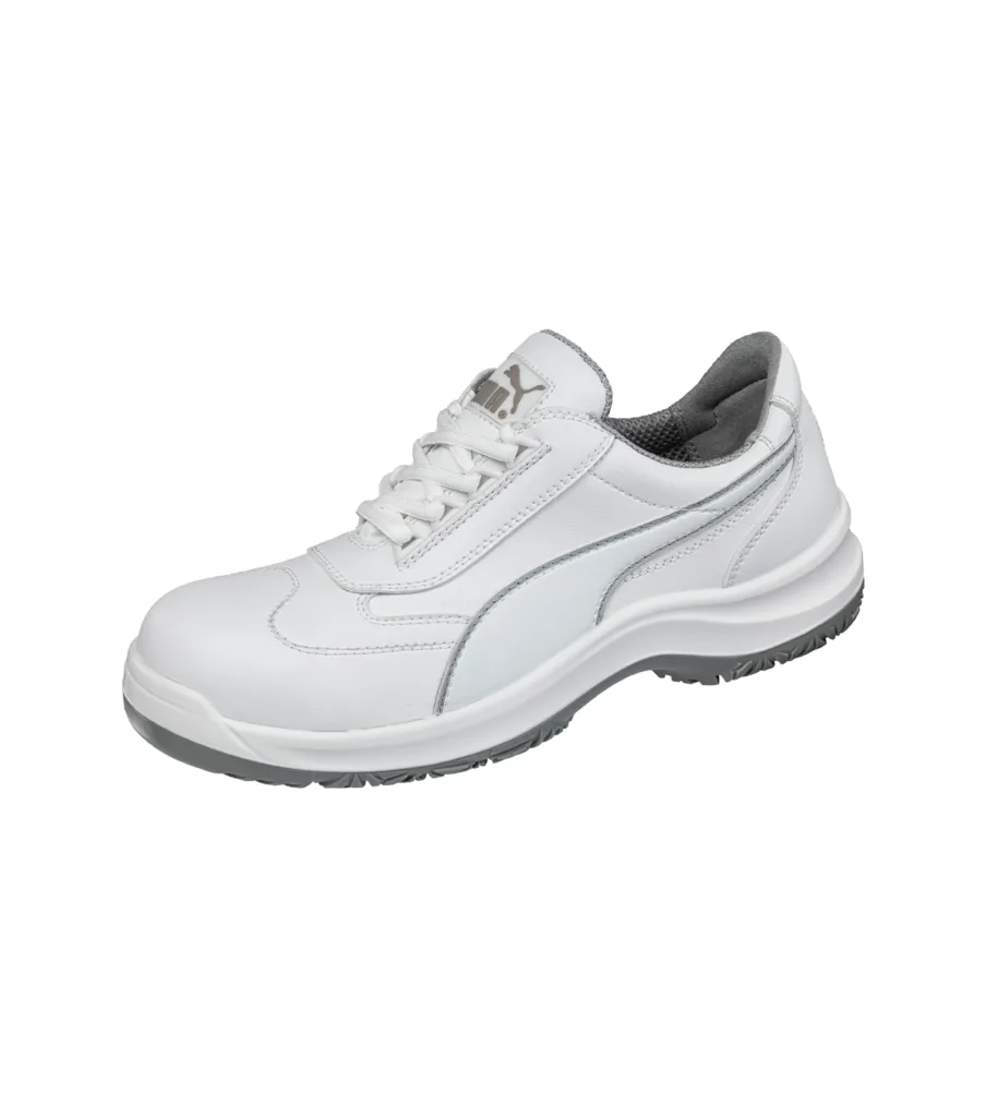 Polobotky PUMA Clarity Low S13, unisex, bílá