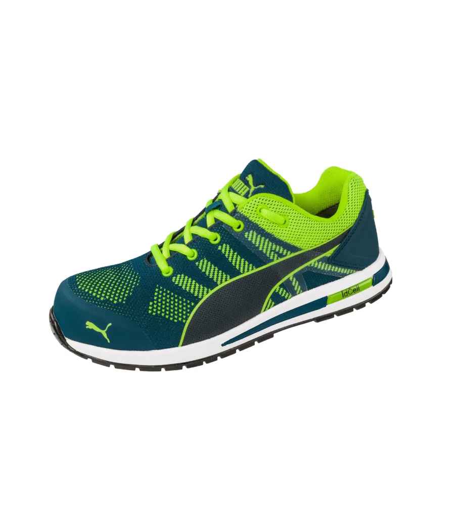 Polobotky PUMA Elevate Knit Green Low S10, pánské, zelená