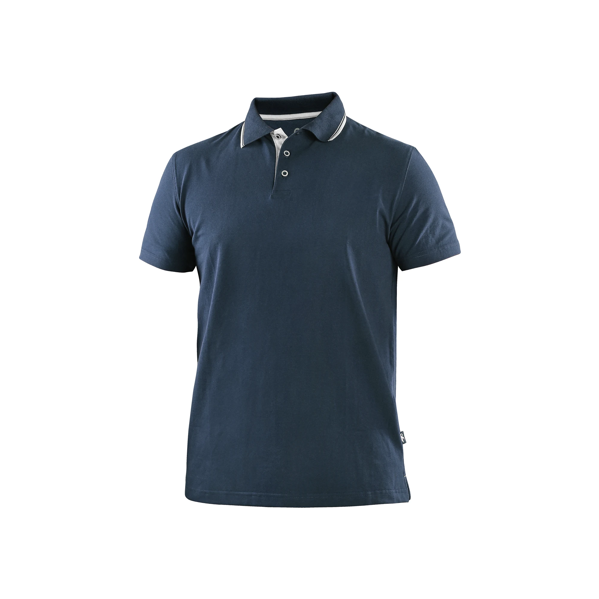Polokošile CXS HENRY, pánské, krátký rukáv, modro-bílá
