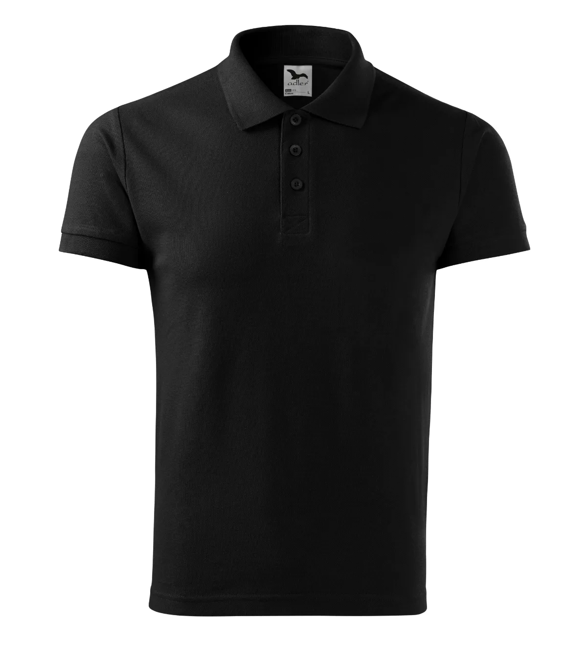 Polokošile MALFINI Cotton 212, pánská, černá - Obrázek 2