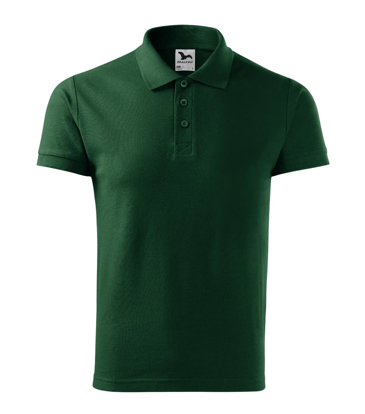 Polokošile MALFINI Cotton 212, pánská, dark green - Obrázek 2