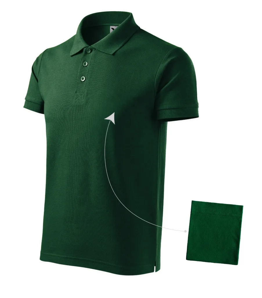 Polokošile MALFINI Cotton 212, pánská, dark green
