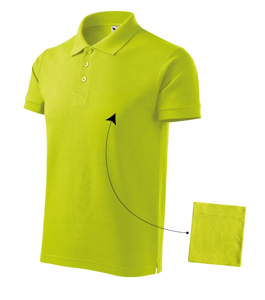 Polokošile MALFINI Cotton 212, pánská, limetková