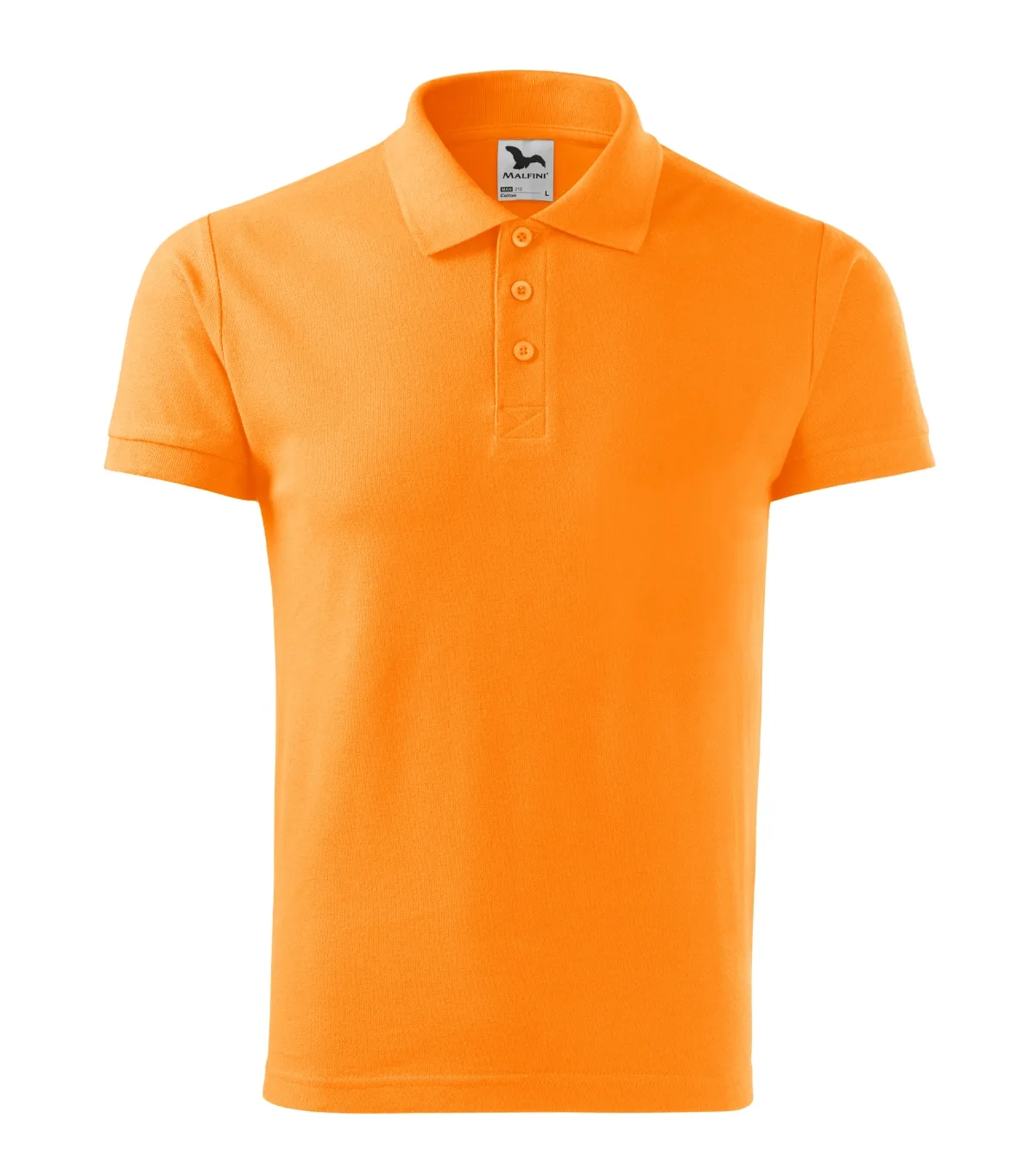 Polokošile MALFINI Cotton 212, pánská, tangerine orange - Obrázek 2