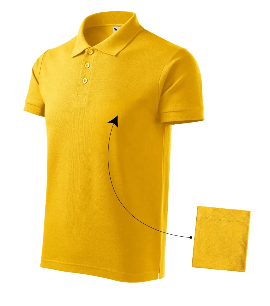 Polokošile MALFINI Cotton 212, pánská, žlutá
