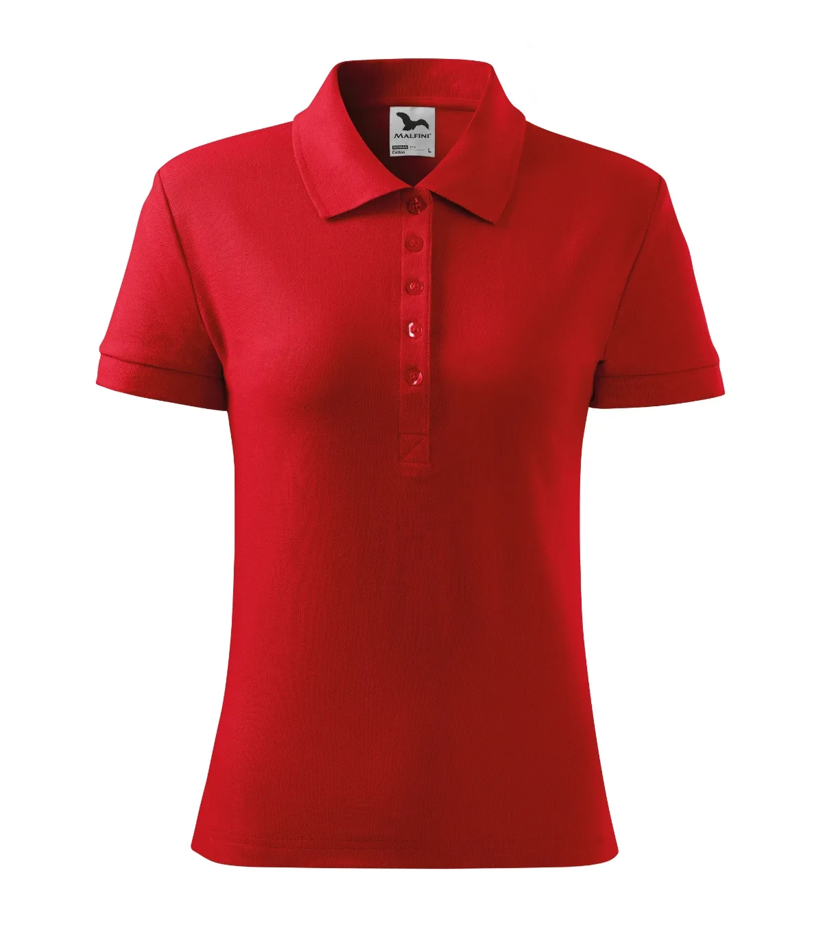 Polokošile MALFINI Cotton 213, dámská, červená - Obrázek 2