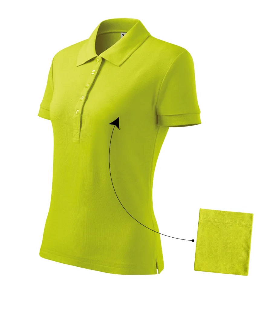 Polokošile MALFINI Cotton 213, dámská, limetková