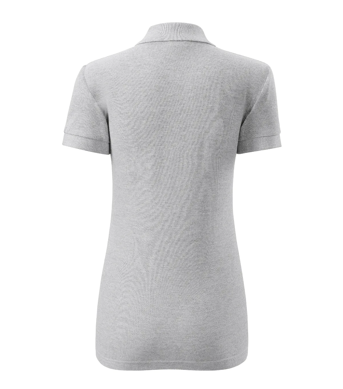 Polokošile MALFINI Cotton 213, dámská, světle šedý melír - Obrázek 3