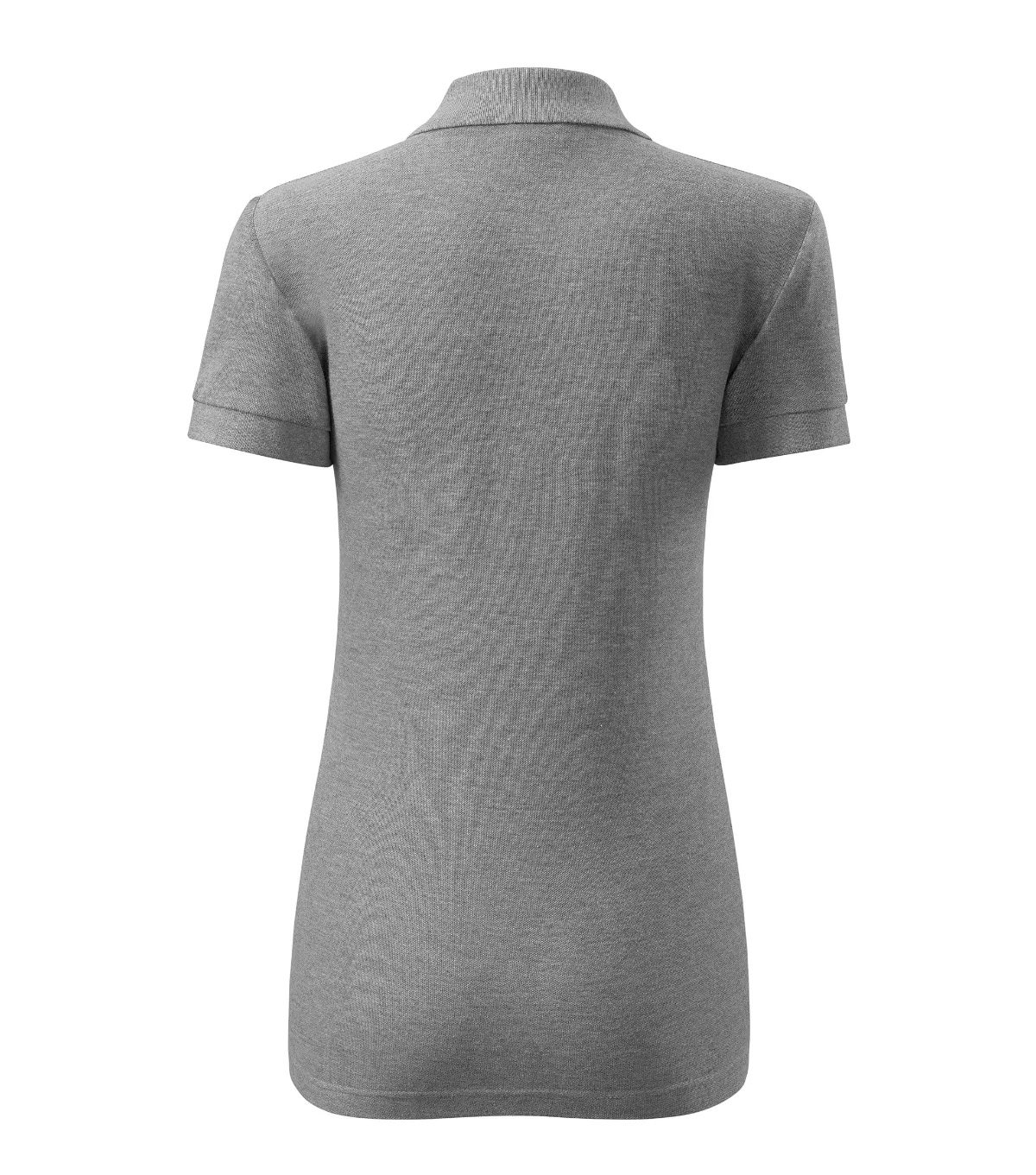 Polokošile MALFINI Cotton 213, dámská, tmavě šedý melír - Obrázek 3
