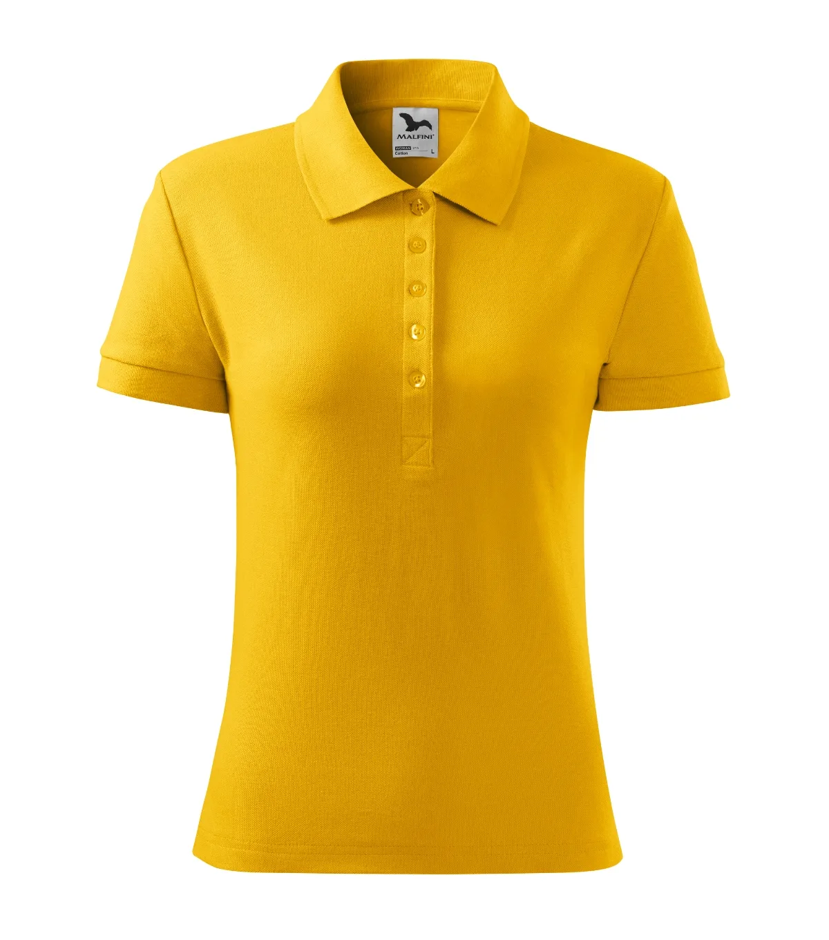 Polokošile MALFINI Cotton 213, dámská, žlutá - Obrázek 2