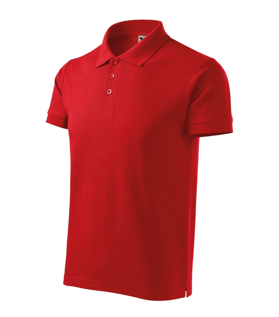 Polokošile MALFINI Cotton Heavy 215, pánská, červená