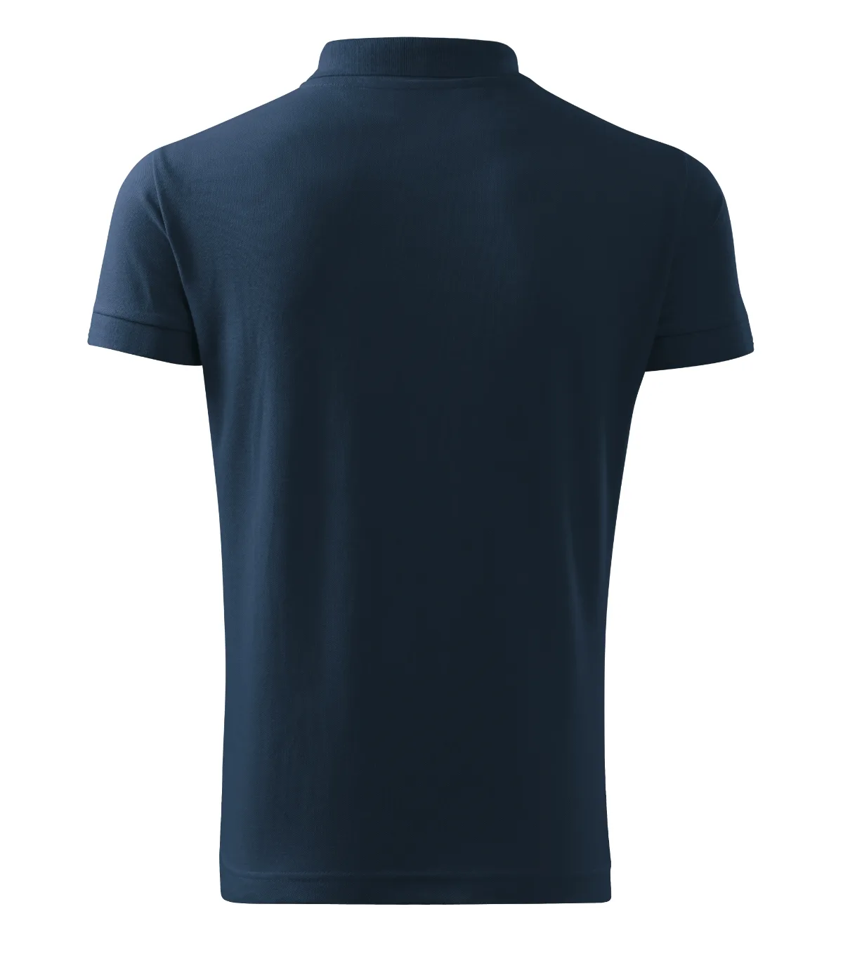 Polokošile MALFINI Cotton Heavy 215, pánská, námořní modrá - Obrázek 3