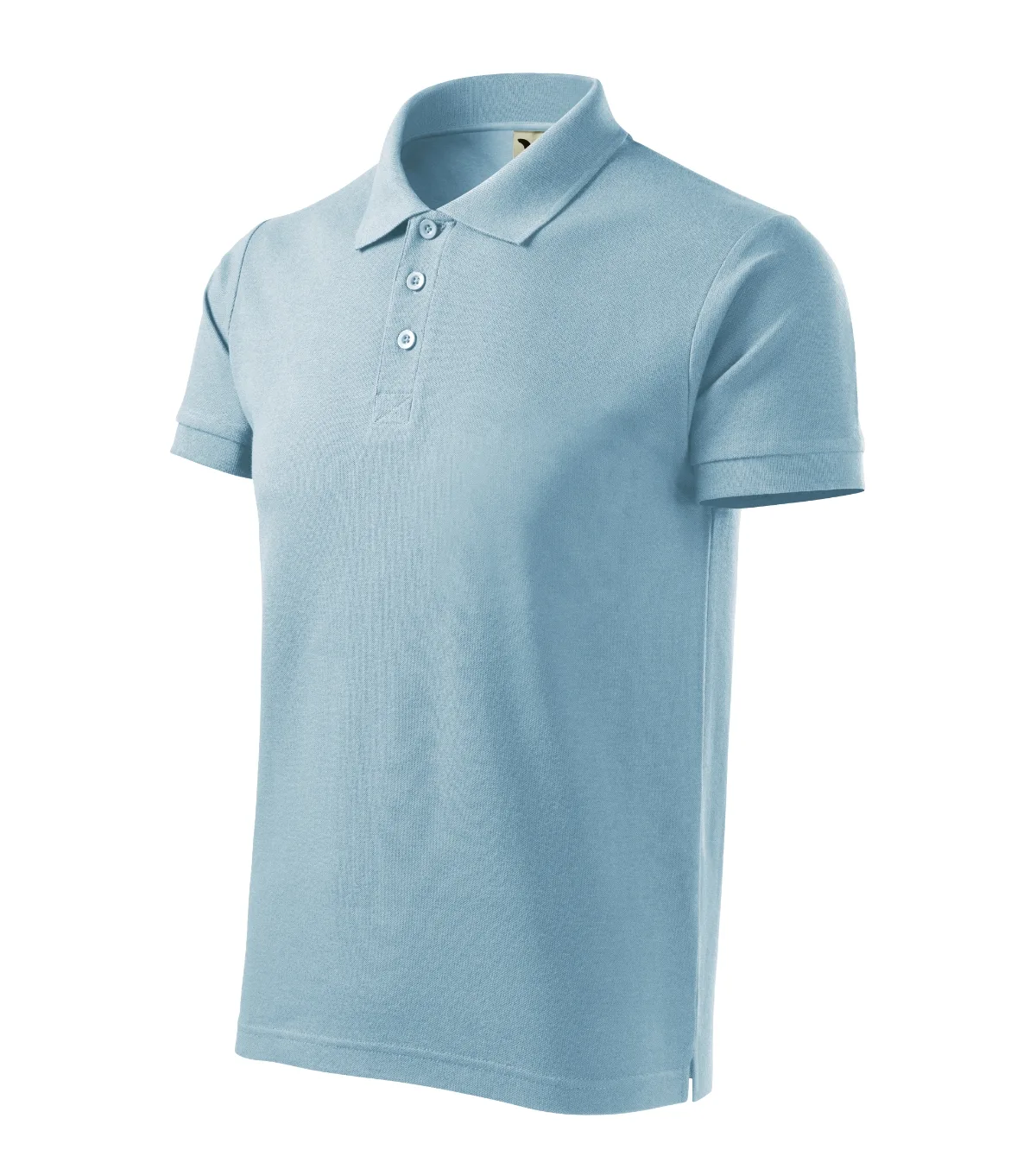 Polokošile MALFINI Cotton Heavy 215, pánská, nebesky modrá