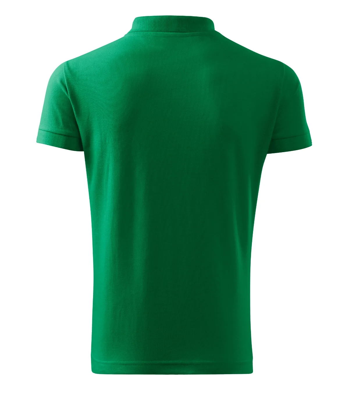 Polokošile MALFINI Cotton Heavy 215, pánská, středně zelená - Obrázek 3