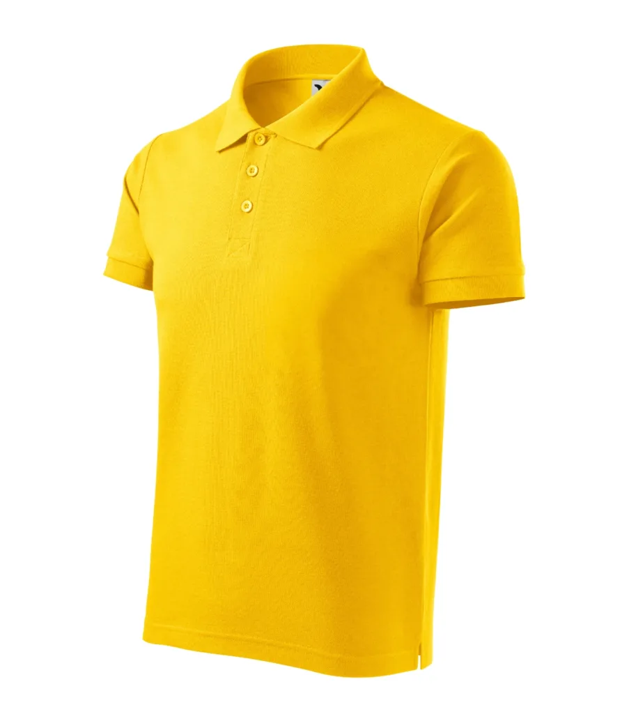 Polokošile MALFINI Cotton Heavy 215, pánská, žlutá