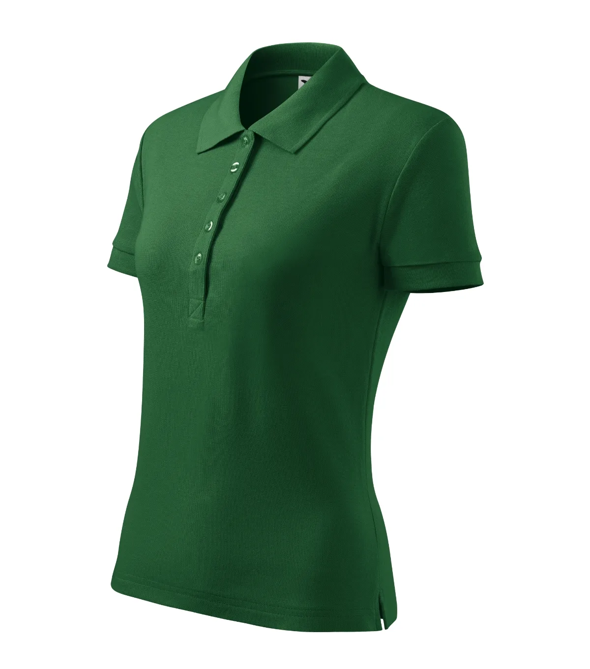 Polokošile MALFINI Cotton Heavy 216, dámská, lahvově zelená