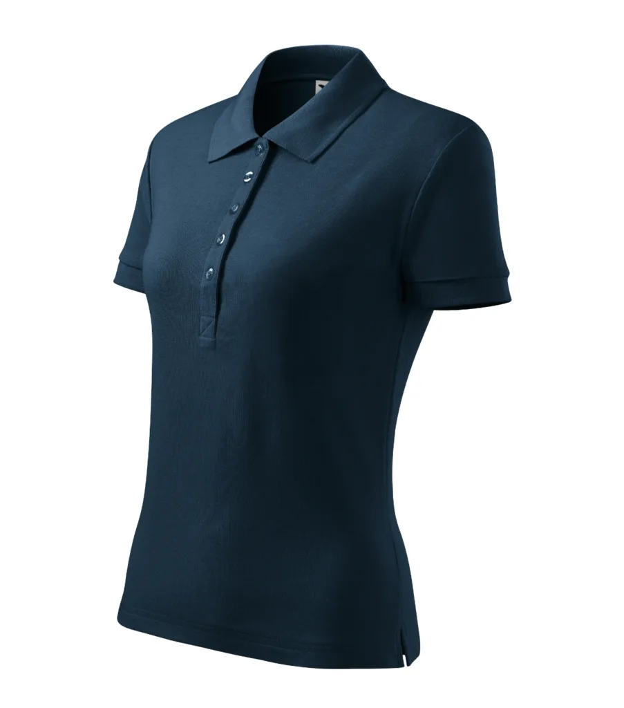 Polokošile MALFINI Cotton Heavy 216, dámská, námořní modrá