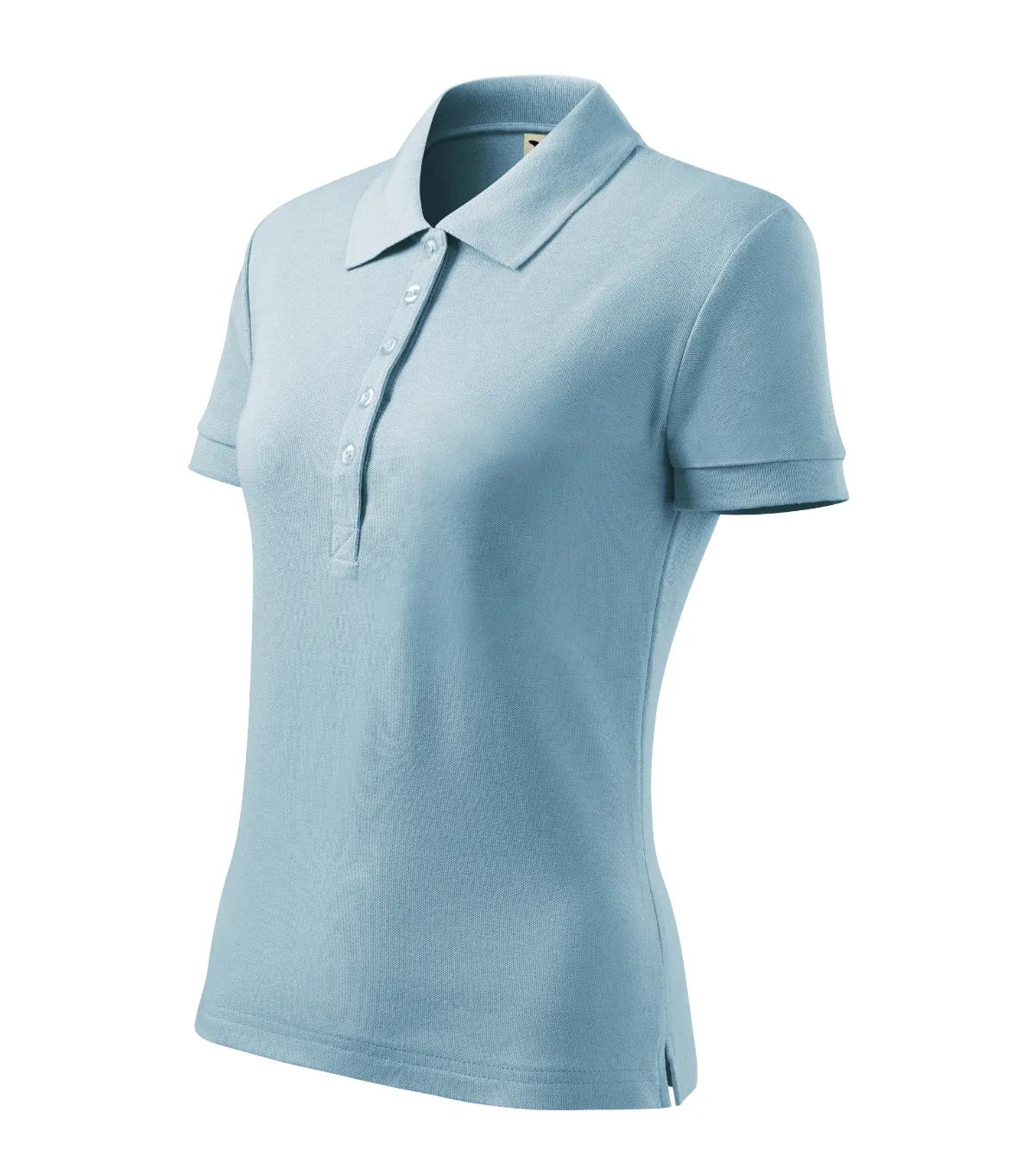 Polokošile MALFINI Cotton Heavy 216, dámská, nebesky modrá