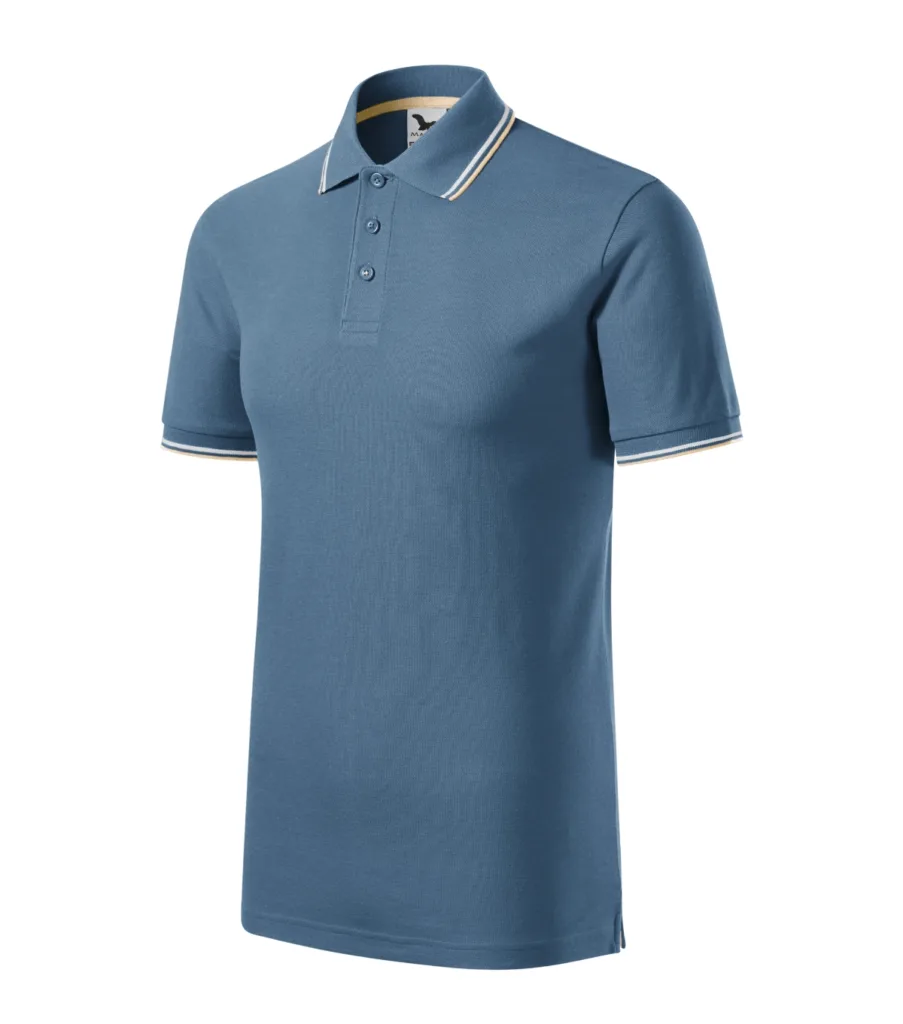 Polokošile MALFINI Focus 232, pánská, denim