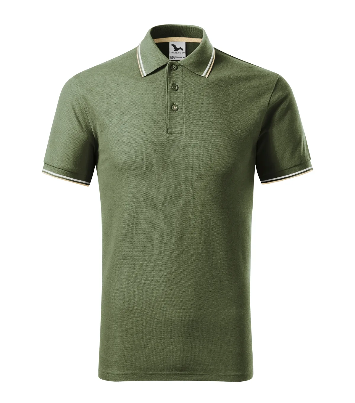 Polokošile MALFINI Focus 232, pánská, khaki - Obrázek 2