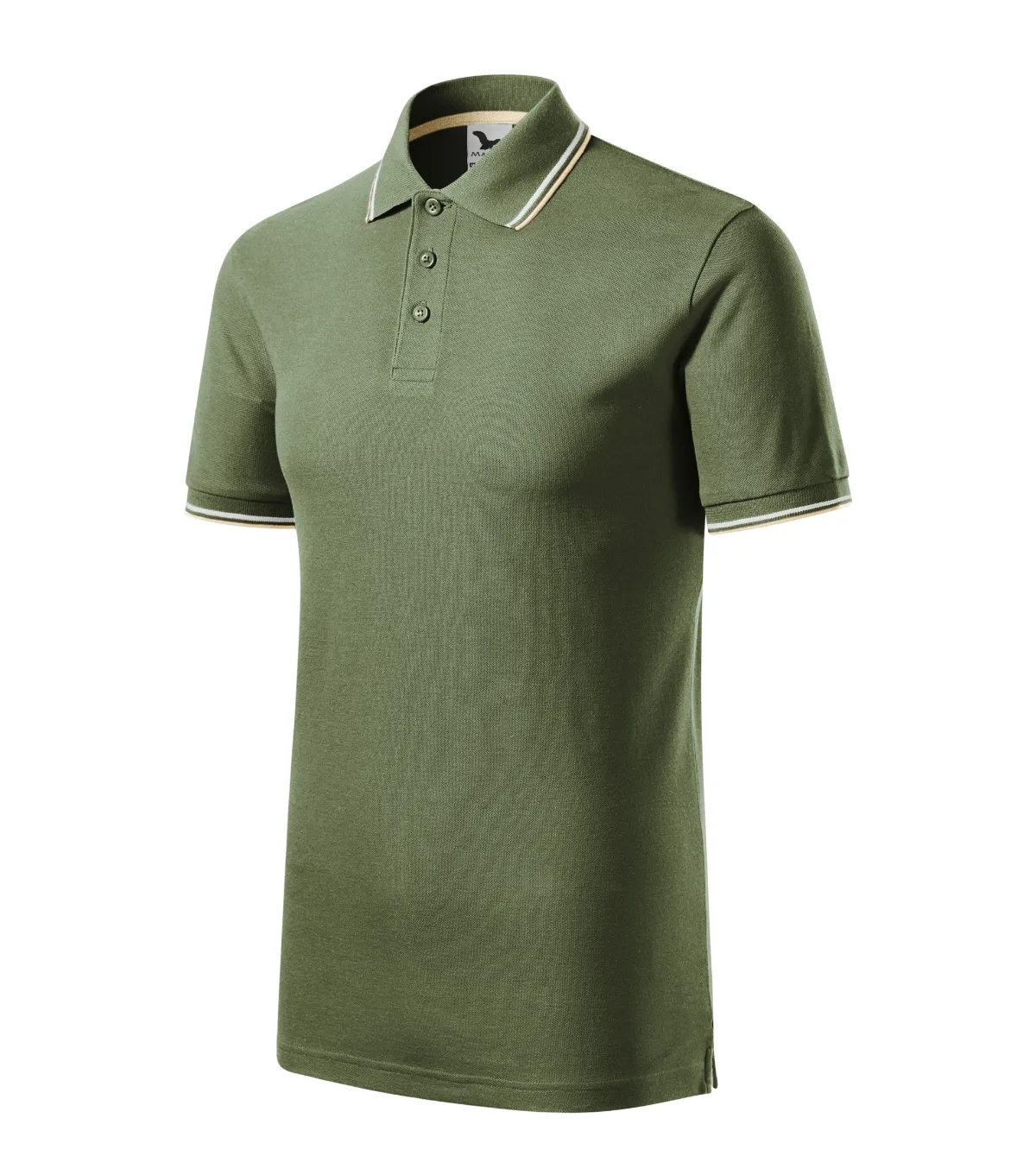 Polokošile MALFINI Focus 232, pánská, khaki