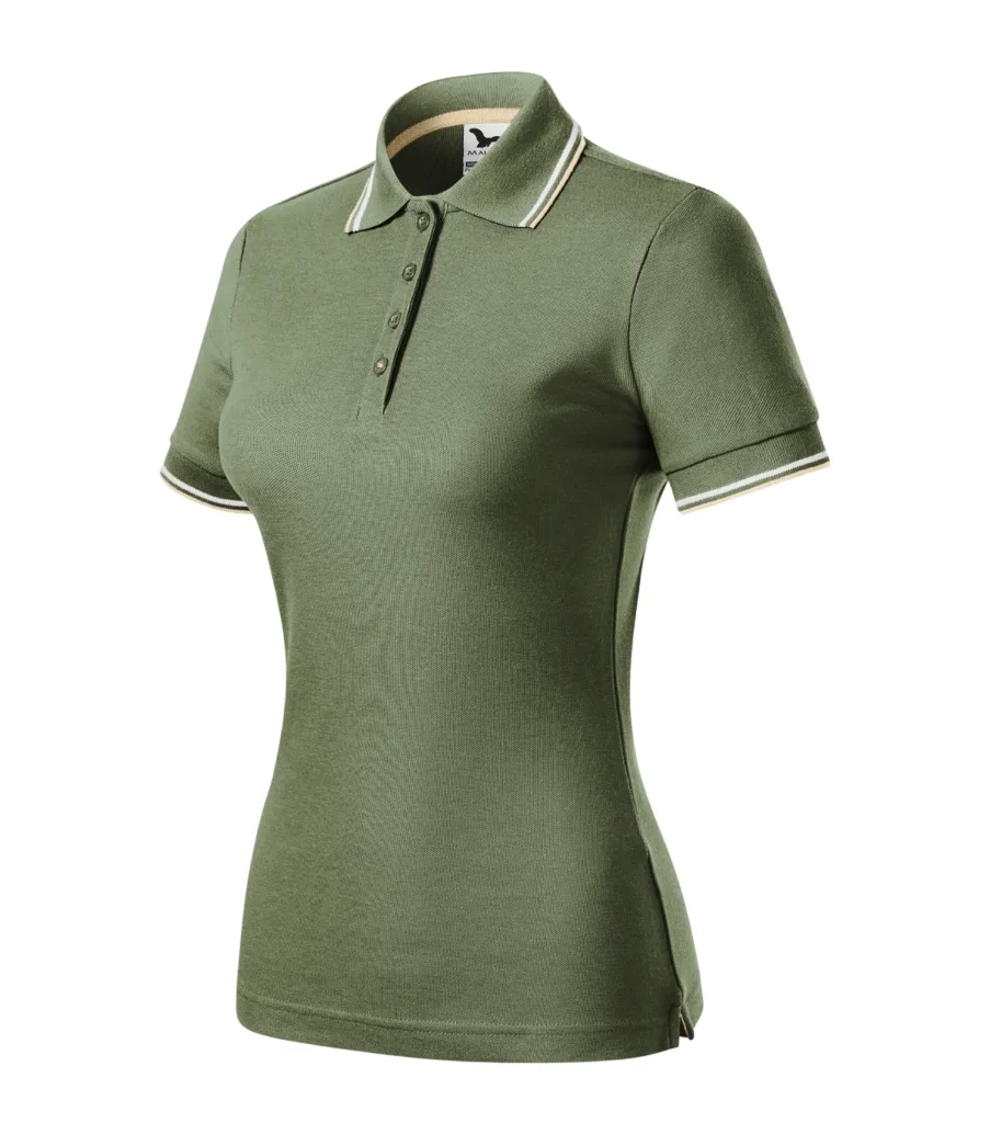 Polokošile MALFINI Focus 233, dámská, khaki
