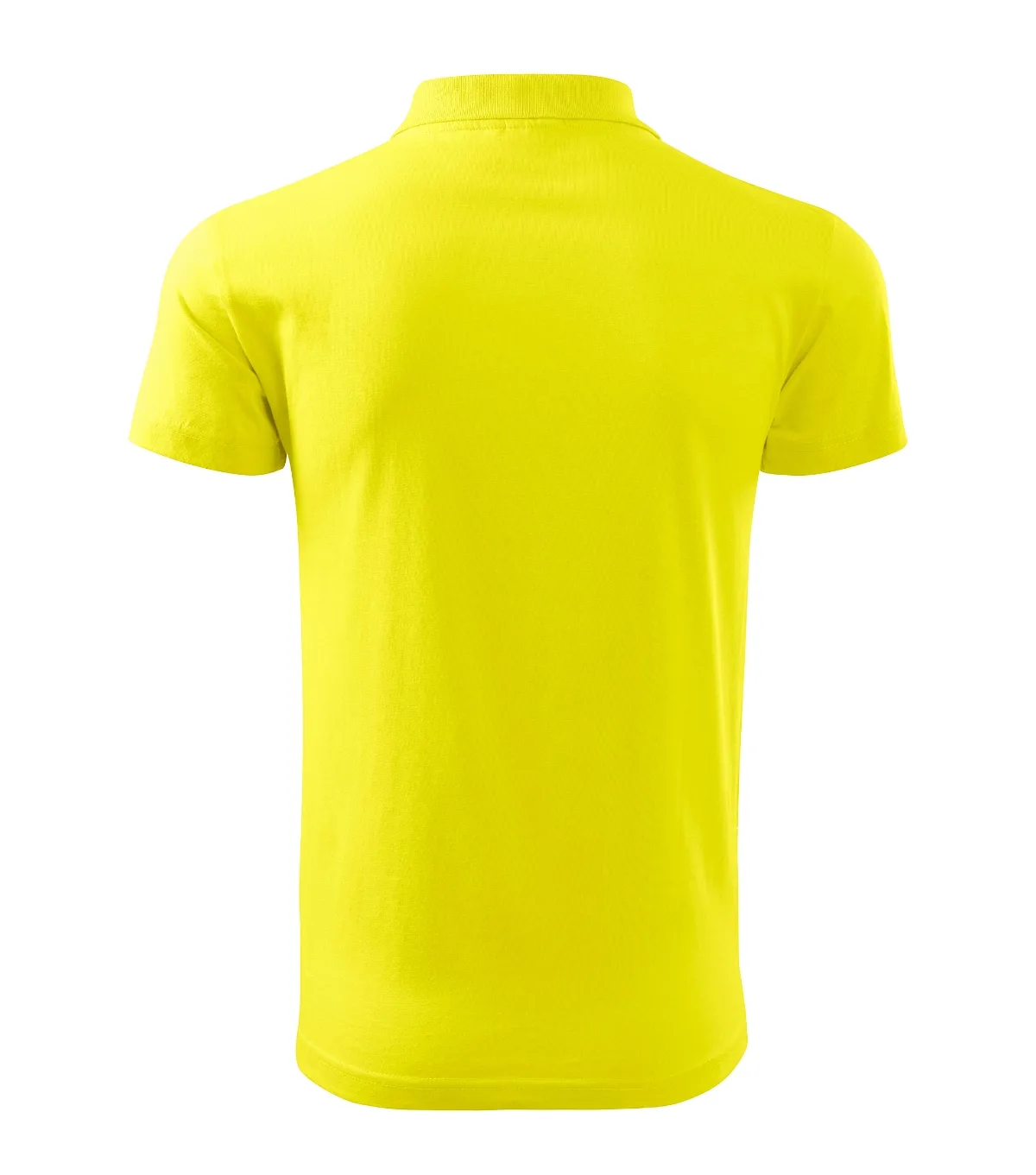 Polokošile MALFINI Pique Polo 203, pánská, citronová - Obrázek 4