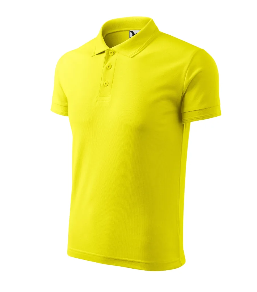 Polokošile MALFINI Pique Polo 203, pánská, citronová