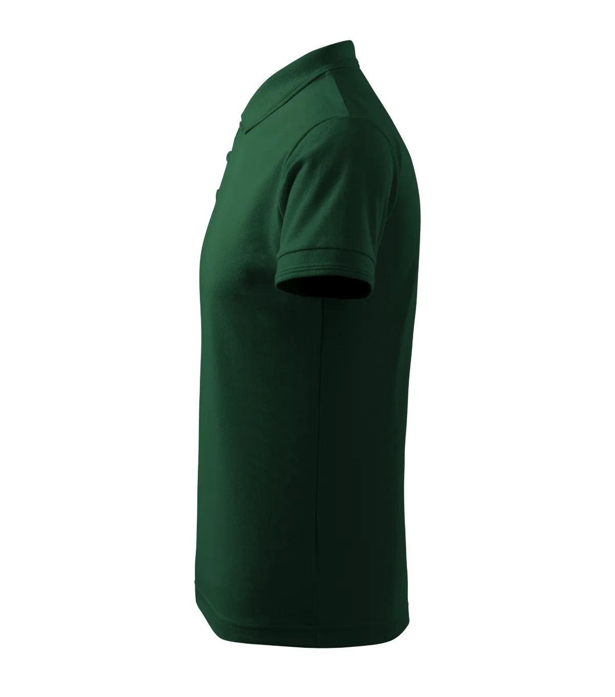 Polokošile MALFINI Pique Polo 203, pánská, dark green - Obrázek 3