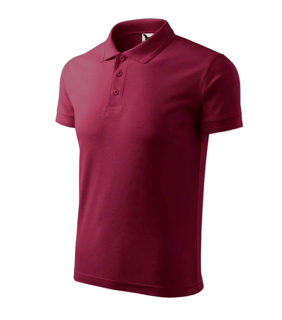 Polokošile MALFINI Pique Polo 203, pánská, garnet