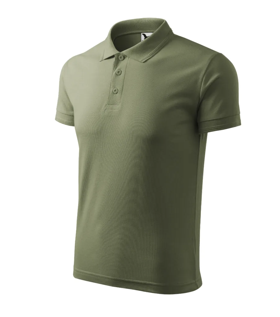 Polokošile MALFINI Pique Polo 203, pánská, khaki