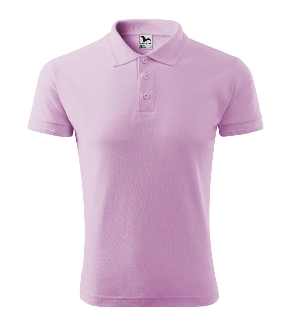 Polokošile MALFINI Pique Polo 203, pánská, orchid - Obrázek 2