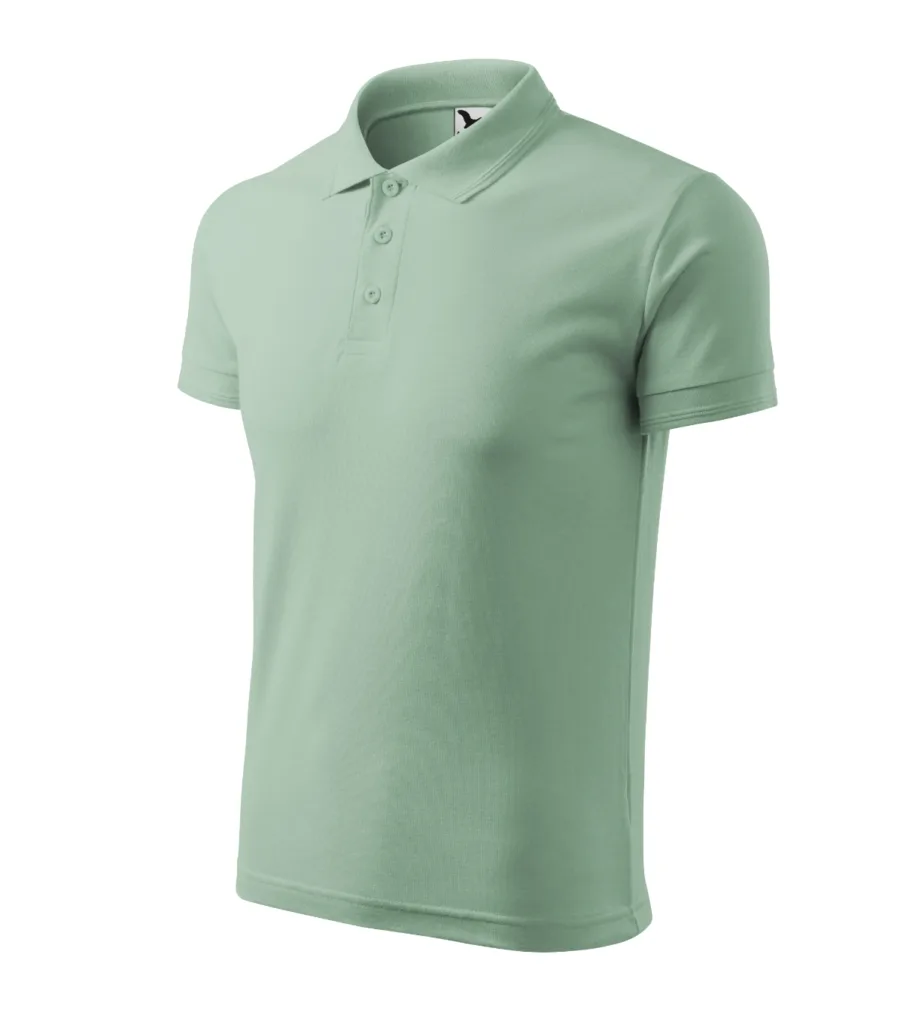 Polokošile MALFINI Pique Polo 203, pánská, sage