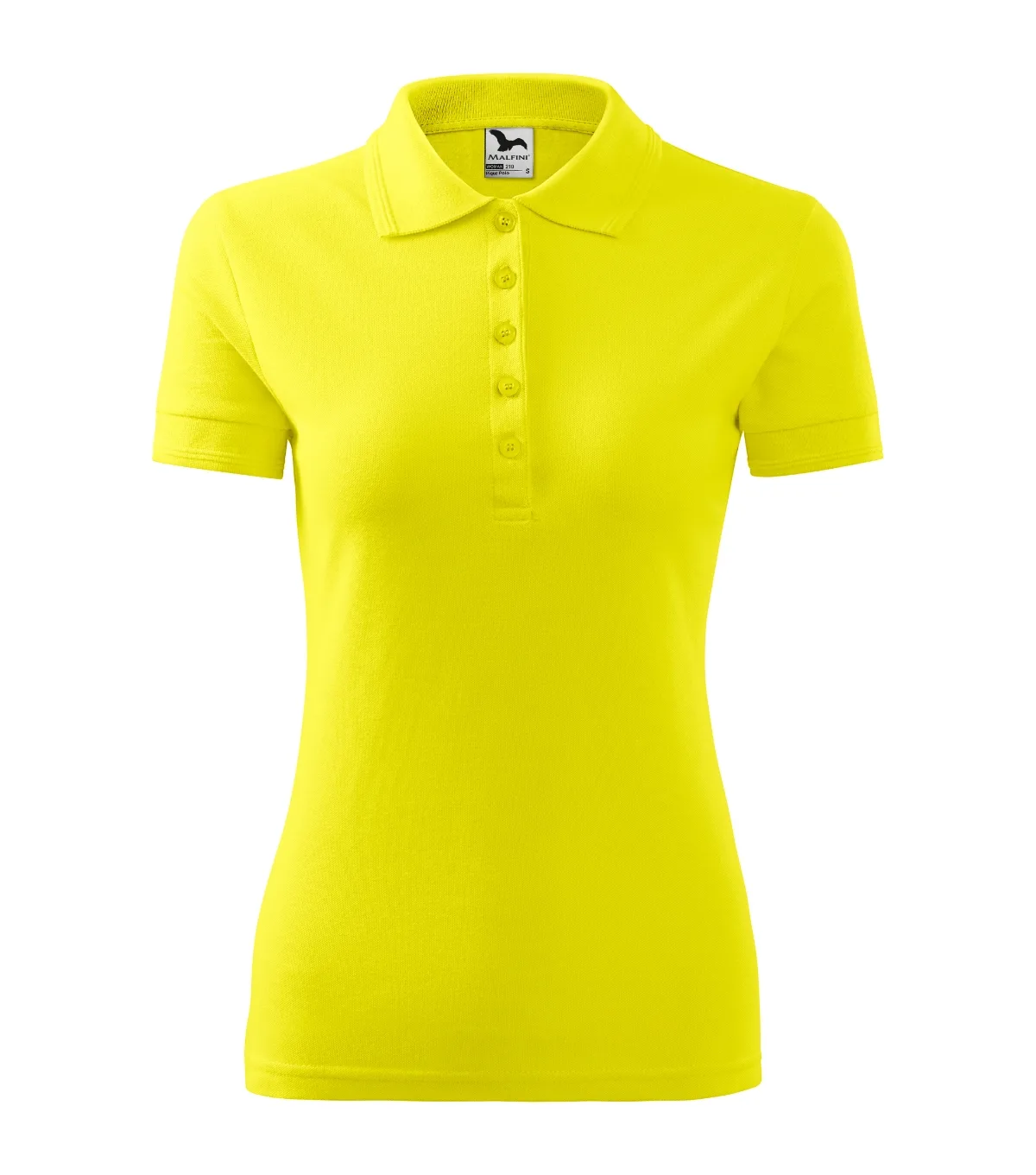 Polokošile MALFINI Pique Polo 210, dámská, citronová - Obrázek 2